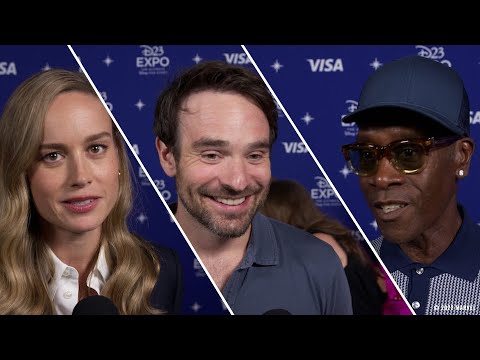 Marvel Stars Direct From D23 Expo