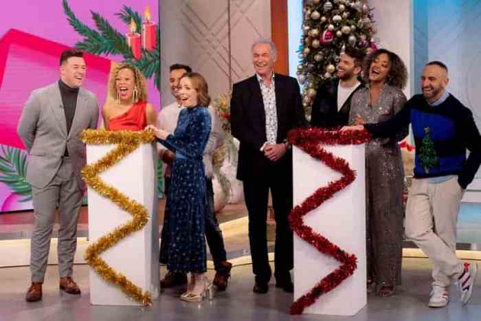 Stars Join Lorraine for Christmas Day 2022 