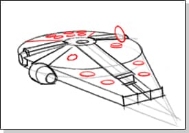 Inside the Holocron - Drawing the Millennium Falcon