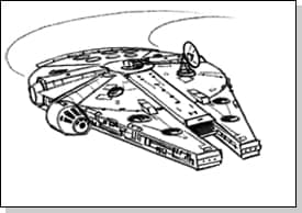 Inside the Holocron - Drawing the Millennium Falcon