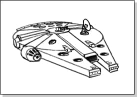 Inside the Holocron - Drawing the Millennium Falcon