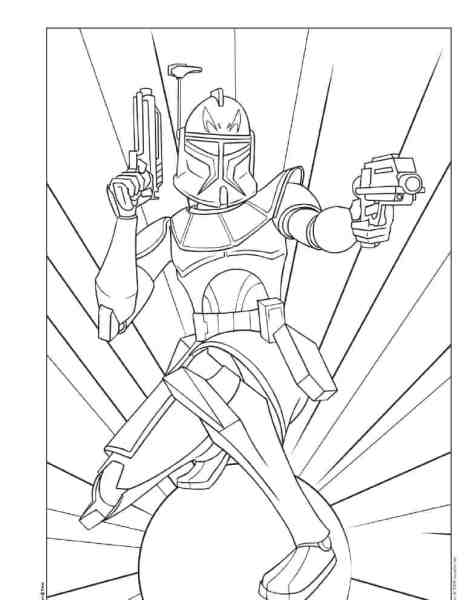 Colour Me Captain Rex