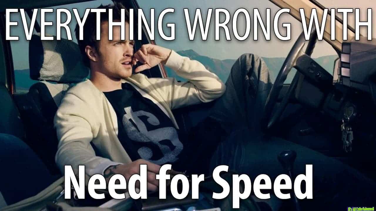 Everything Wrong With Need For Speed In 27 Minutes Or Less