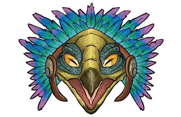 Episode III Mask Print-Outs - Boga the Varactyl