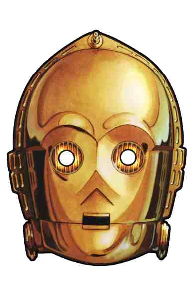 Episode III Mask Print-Outs - Goldenrod