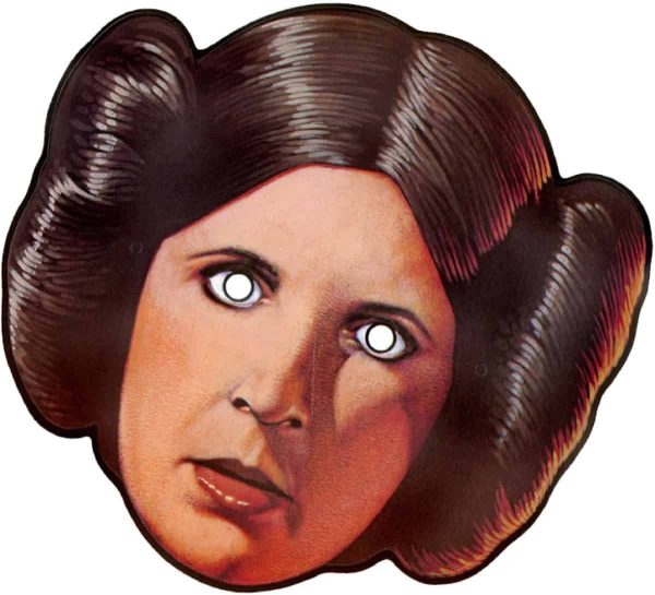 Retro Star Wars Masks - Princess Leia
