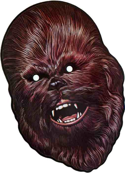 Retro Star Wars Masks - Chewbacca