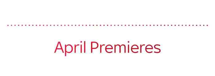 Sky Cinema - April Highlights