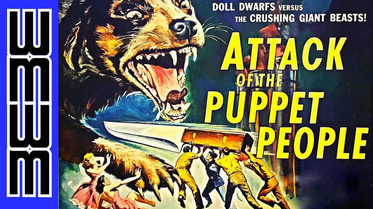 SHRINKING PEOPLE to try and keep friends - Attack of the Puppet People (1958)