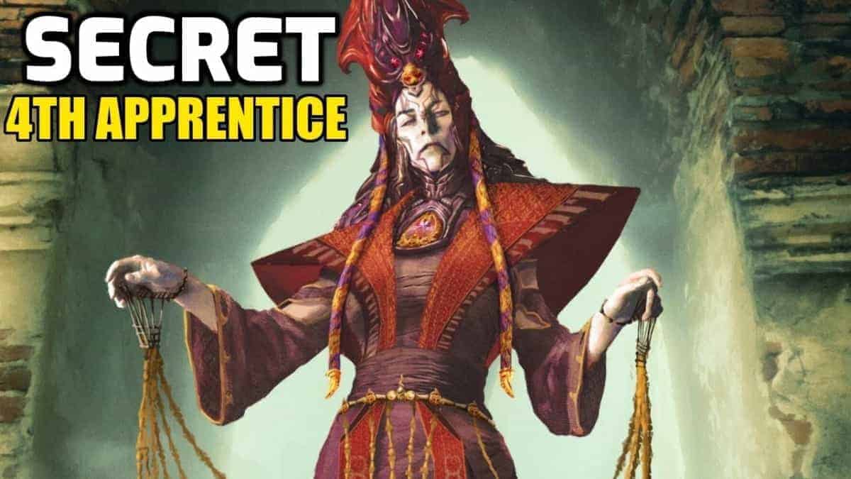 Why Palpatine Took a SECRET 4th Apprentice...