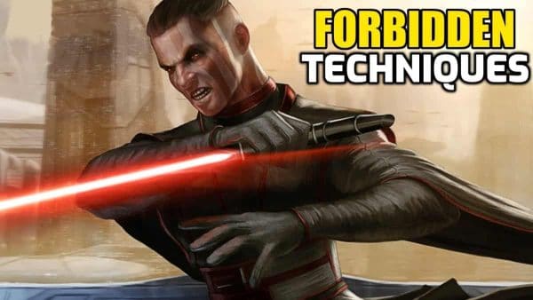 5 FORBIDDEN Lightsaber Techniques...