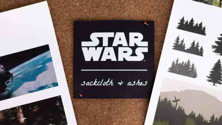Star Wars And Sackcloth & Ashes Collaboration