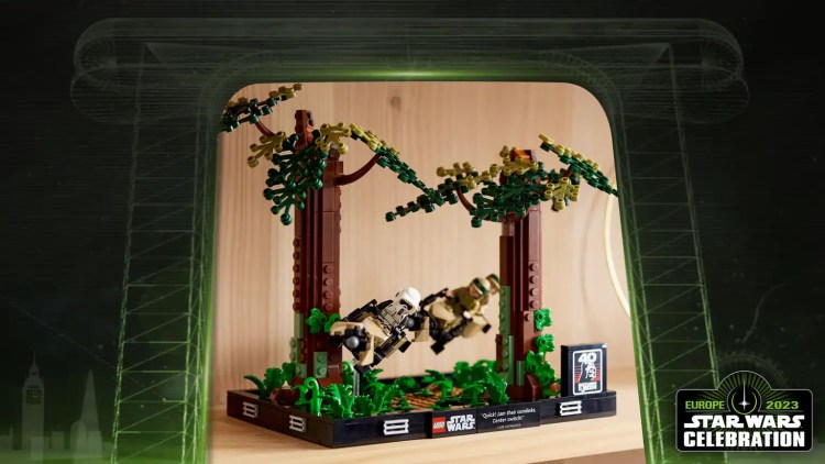 Inside the LEGO Group's New Star Wars: Return of the Jedi 40th Anniversary Dioramas