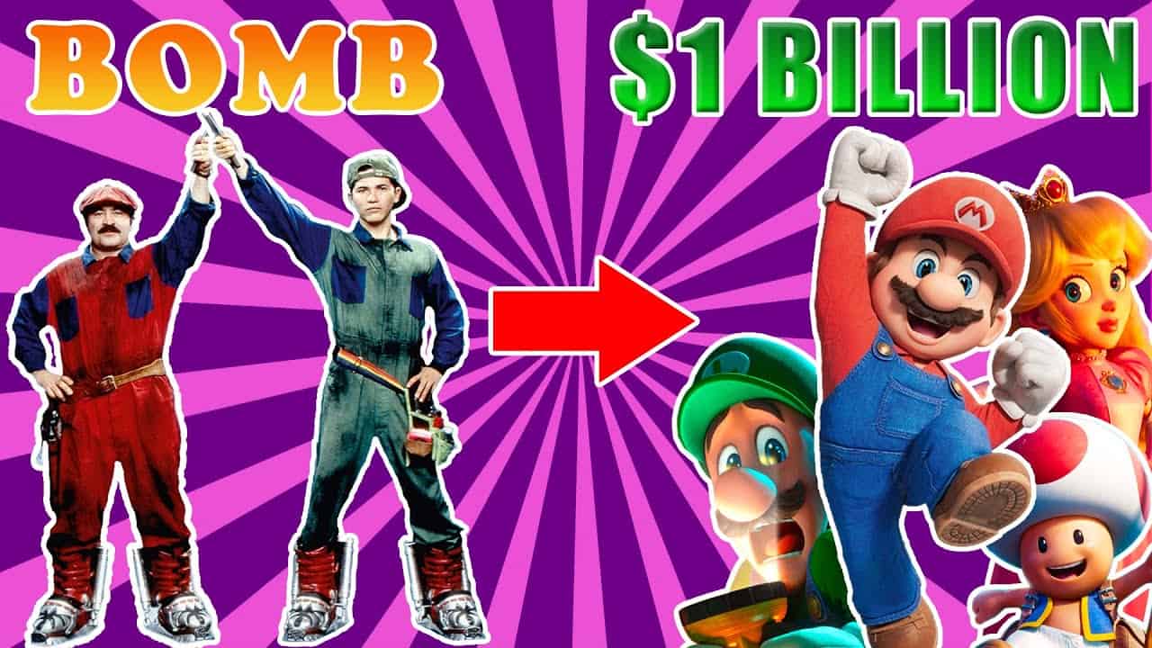 From BOX OFFICE BOMB to $1 BILLION - The Super Mario Bros. Movie (1993-2023)