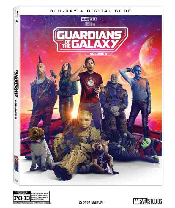 Guardians of the Galaxy Vol. 3 Blu-ray, DVD, 4K Ultra HD and Digital