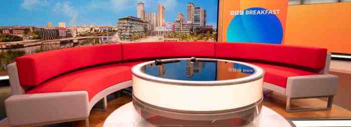 New BBC Breakfast Studio Revealed