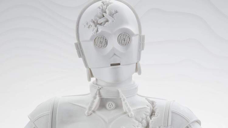 Daniel Arsham Turns Star Wars Icons Into Future Relics