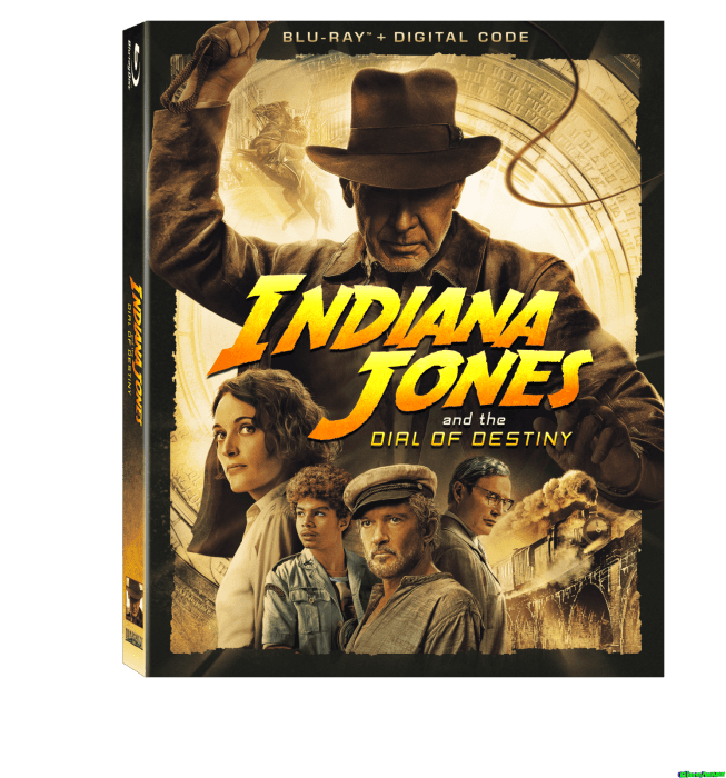Indiana Jones and the Dial of Destiny | 4K & Blu-ray Box Art
