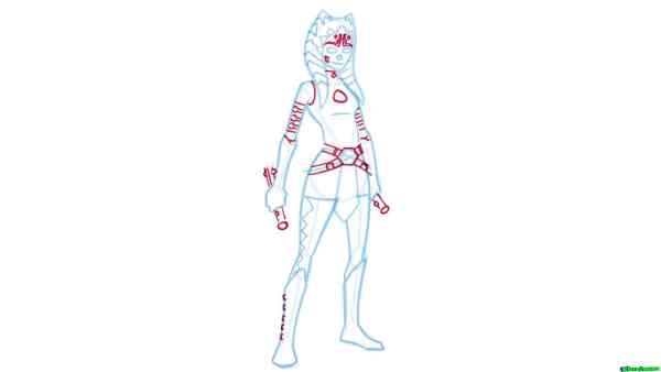 Draw Ahsoka Tano Ss06 Clipdrop Enhance