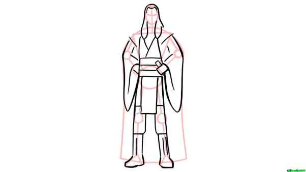 Drawing Qui Gon Ss03