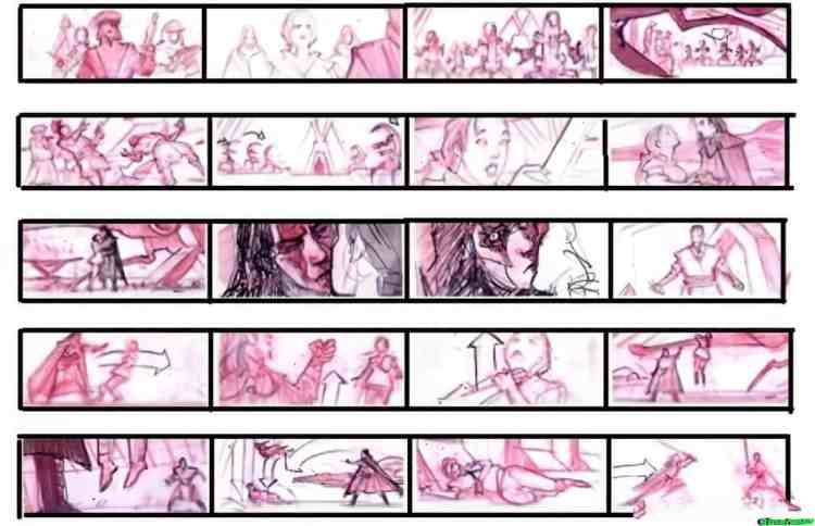 Revenge of the Sith / Storyboards