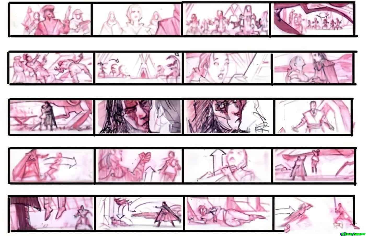 Revenge of the Sith / Storyboards