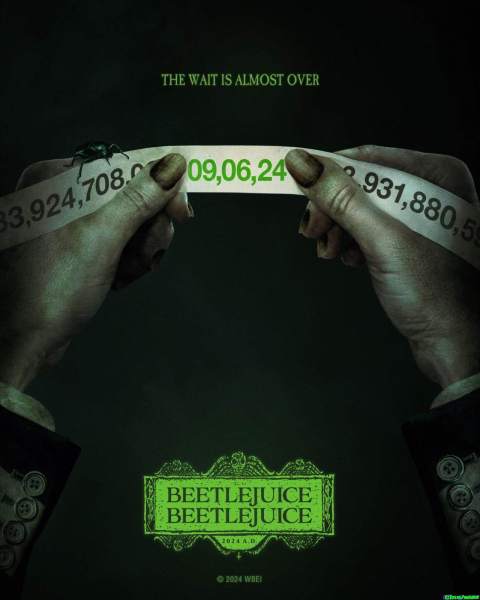 Beetlejuice Beetlejuice - Release Date Poster