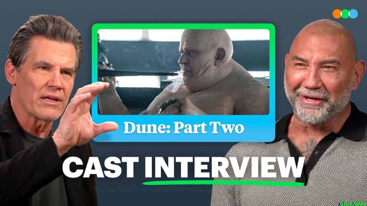 Dune: Part Two Interview With Josh Brolin, Dave Bautista, And Stellan Skarsgård