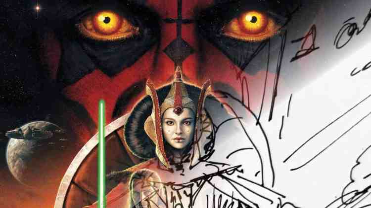 Matt Ferguson on His Stunning Phantom Menace 25th Anniversary Poster