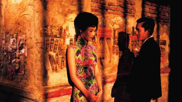 In The Mood For Love 2000 Maggie Cheung Against Wall With Tony Leung