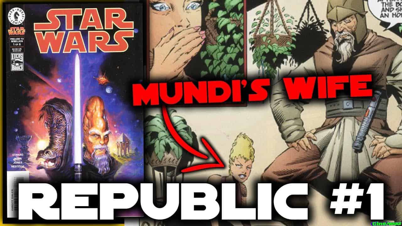 “prelude To Rebellion” (star Wars 1998 | Republic #1) Og Canon Comic