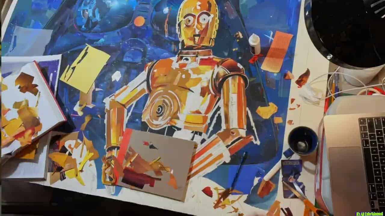 The Making Of A New Lucasfilm Art Installation