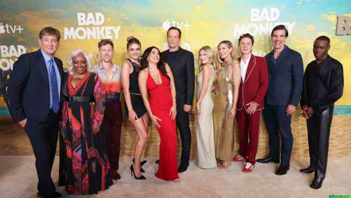 Apple Tv+ Hosts Red Carpet Premiere For “bad Monkey”