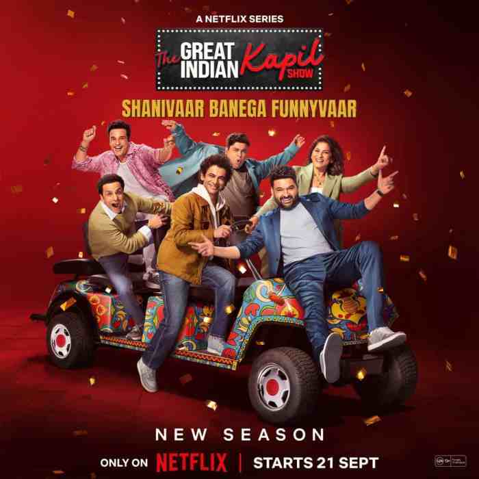 The Great Indian Kapil Show Returns With Season 2 Poster