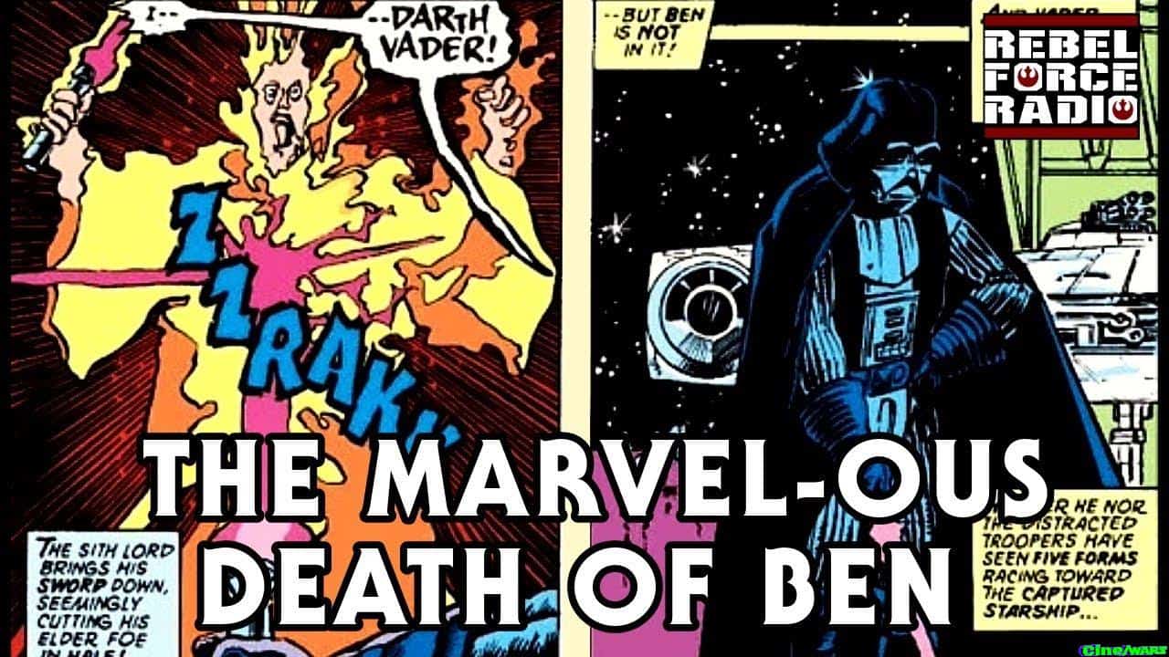 Vintage Marvel Star Wars: The Death Of Obi Wan