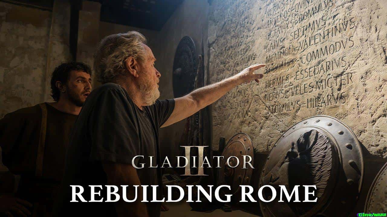 Rebuilding Rome For Gladiator Ii