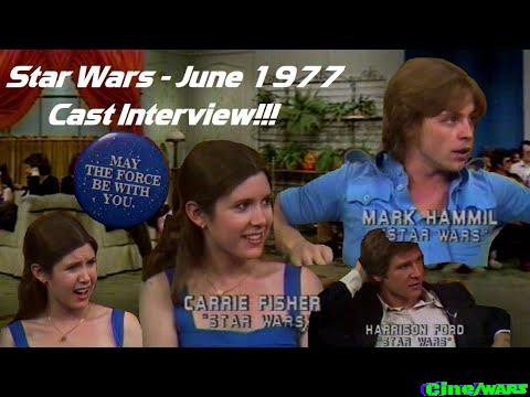 Star Wars Cast Interview (6/17/1977!!)