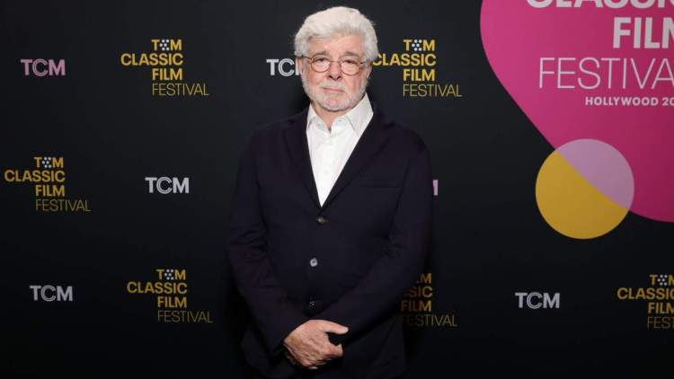 George Lucas Makes Rare Appearance