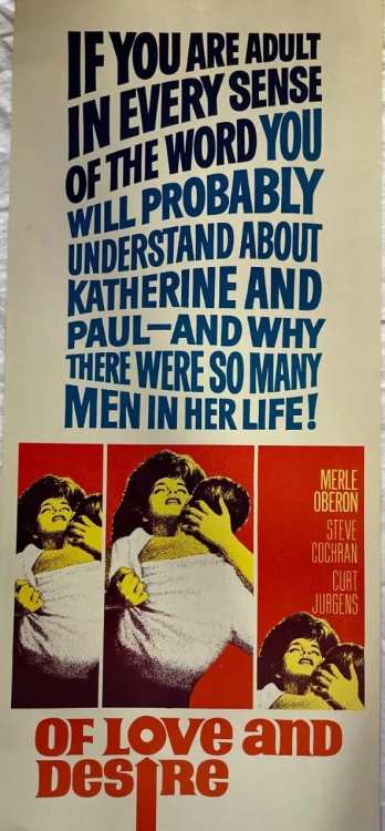 Of Love And Desire (1963)