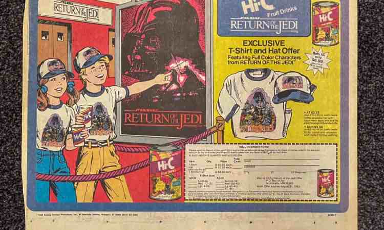 Vintage Food Collectors Have Discovered A Lot From Star Wars Food Ads!