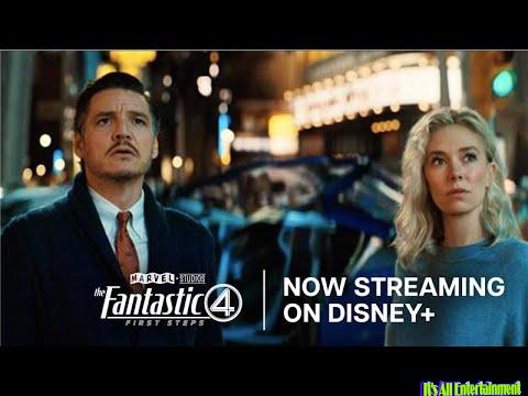 The Fantastic Four: First Steps | Now Streaming On Disney+