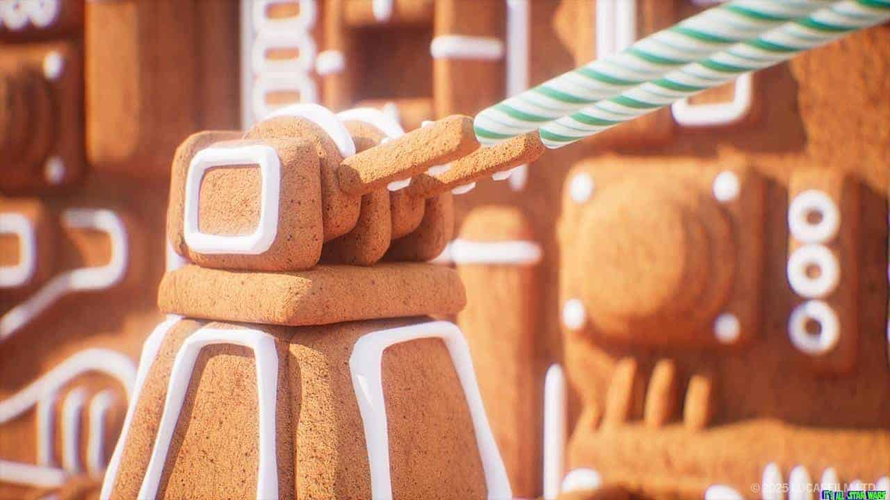 Blowing Up The Gingerbread Death Star | Star Wars Side By Side
