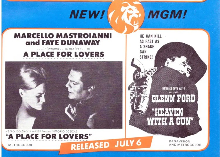 A Place For Lovers (1968)