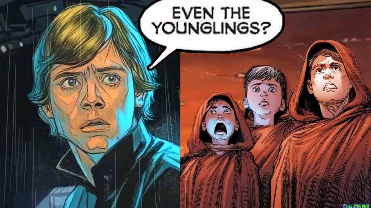 How Luke Found Out Anakin Killed Younglings!