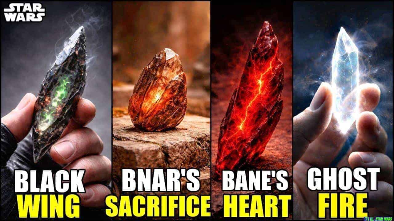 The 5 Rarest & Most Deadly Lightsaber Crystals In Star Wars Lore