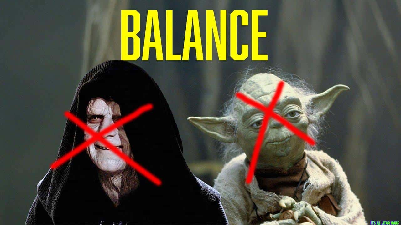 What Does “bring Balance To The Force” Actually Mean?