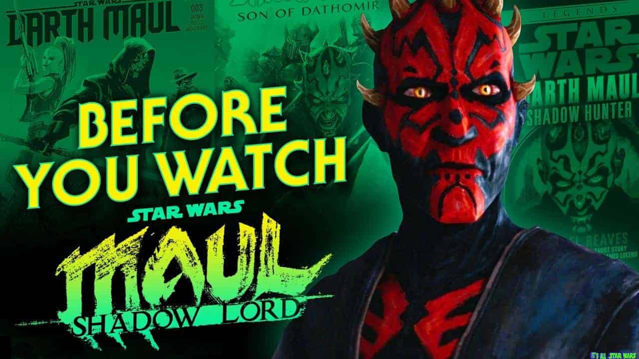 Darth Maul – Must Read And Watch Stories Before Shadow Lord