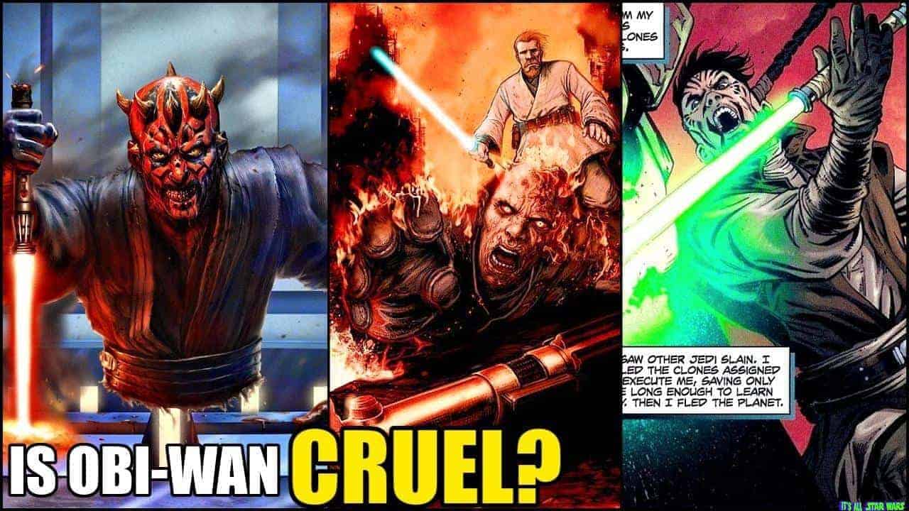 Every Forbidden Lightsaber Technique Obi Wan Used To Defeat Sith