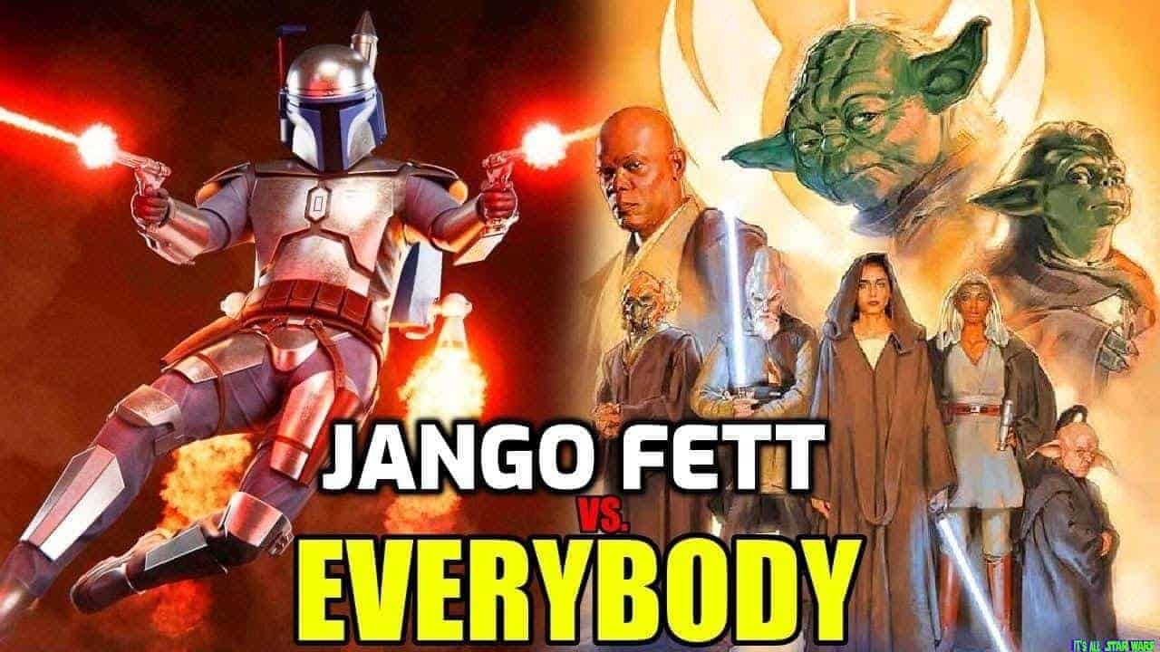 Jango Fett Vs The Jedi Council| Star Wars Vs. Gauntlet