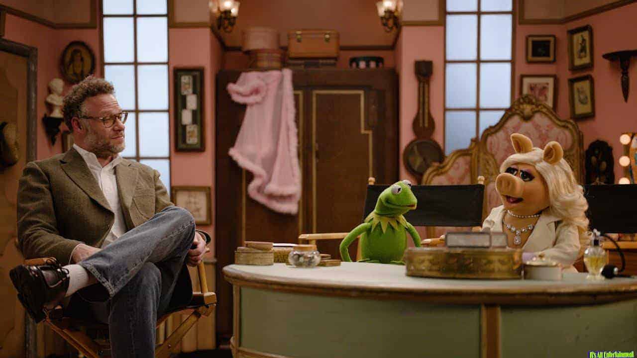The Muppet Show | Seth Rogen Chats With Kermit & Miss Piggy